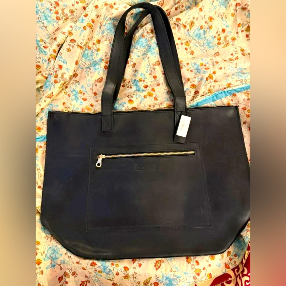 Parker Clay - Leather Entoto Zip Tote - Black - SOLD OUT!! - orig $238 — $145